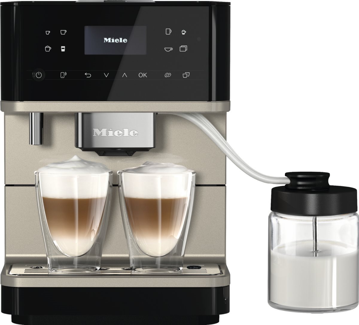 Miele CM 6360 obsidian černý