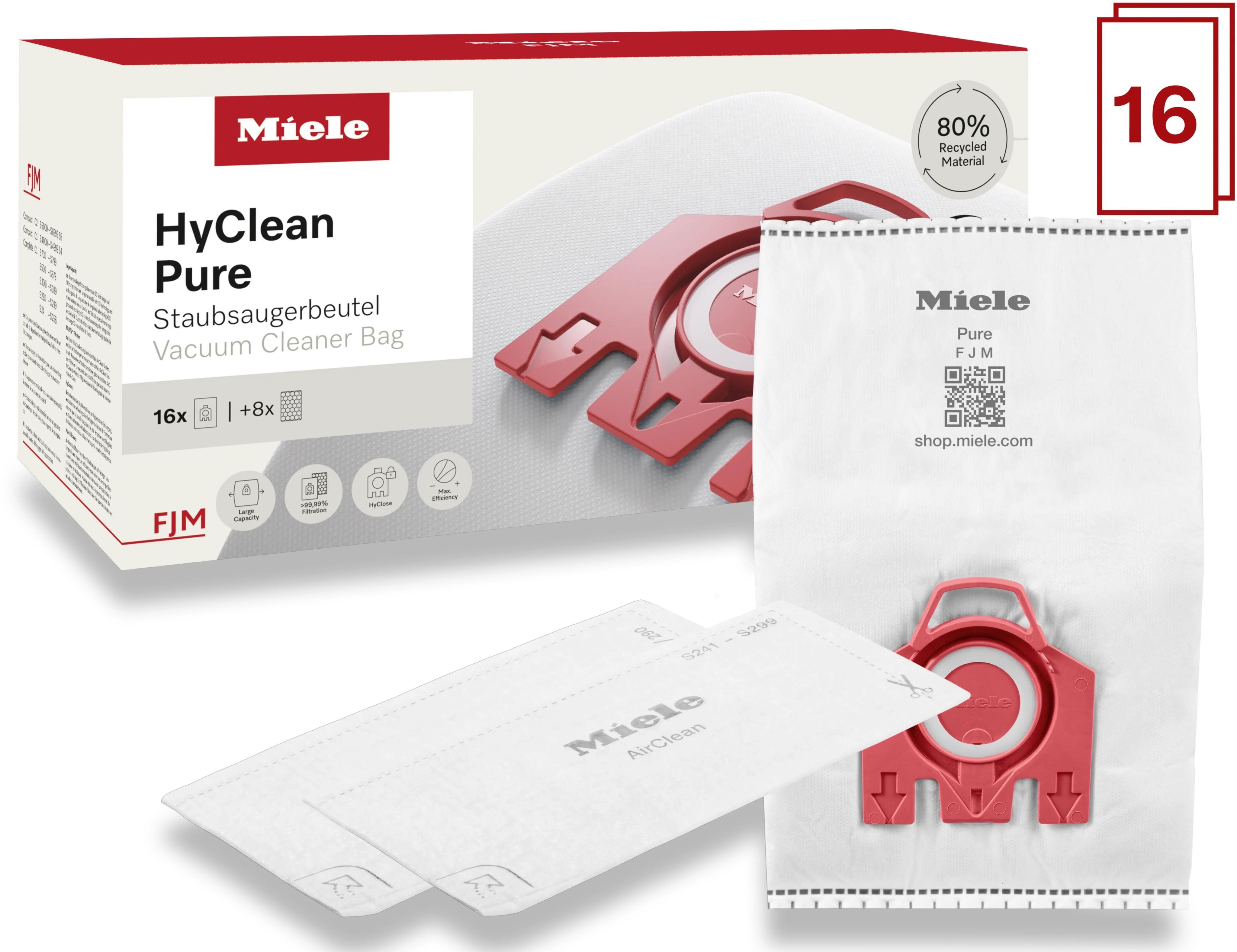 Miele HyClean Pure FJM XXL - 16 ks