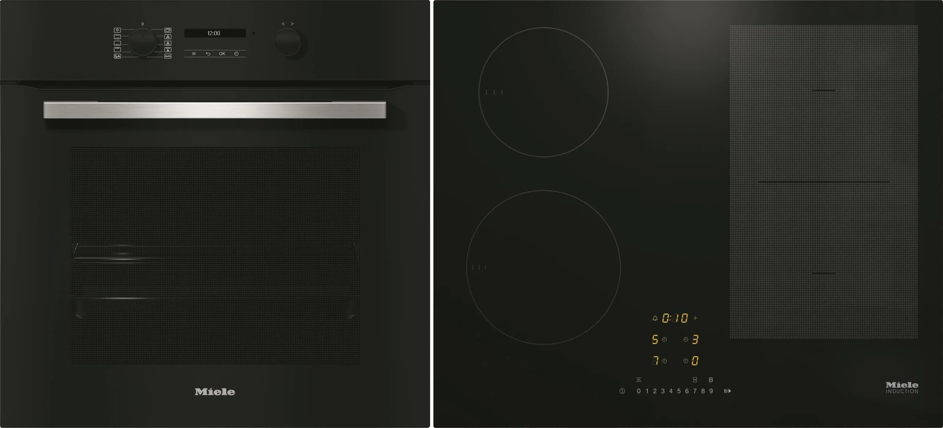 MIELE H 2766-1 B 125 Edition + MIELE KM 7466 FL 125 Edition