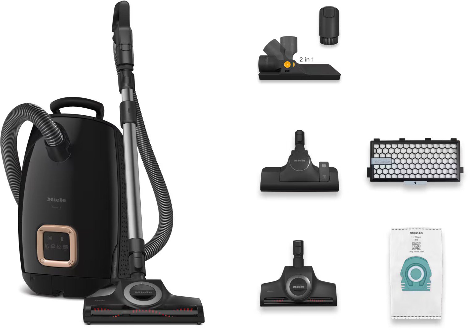 Miele Guard L1 Cat & Dog obsidian