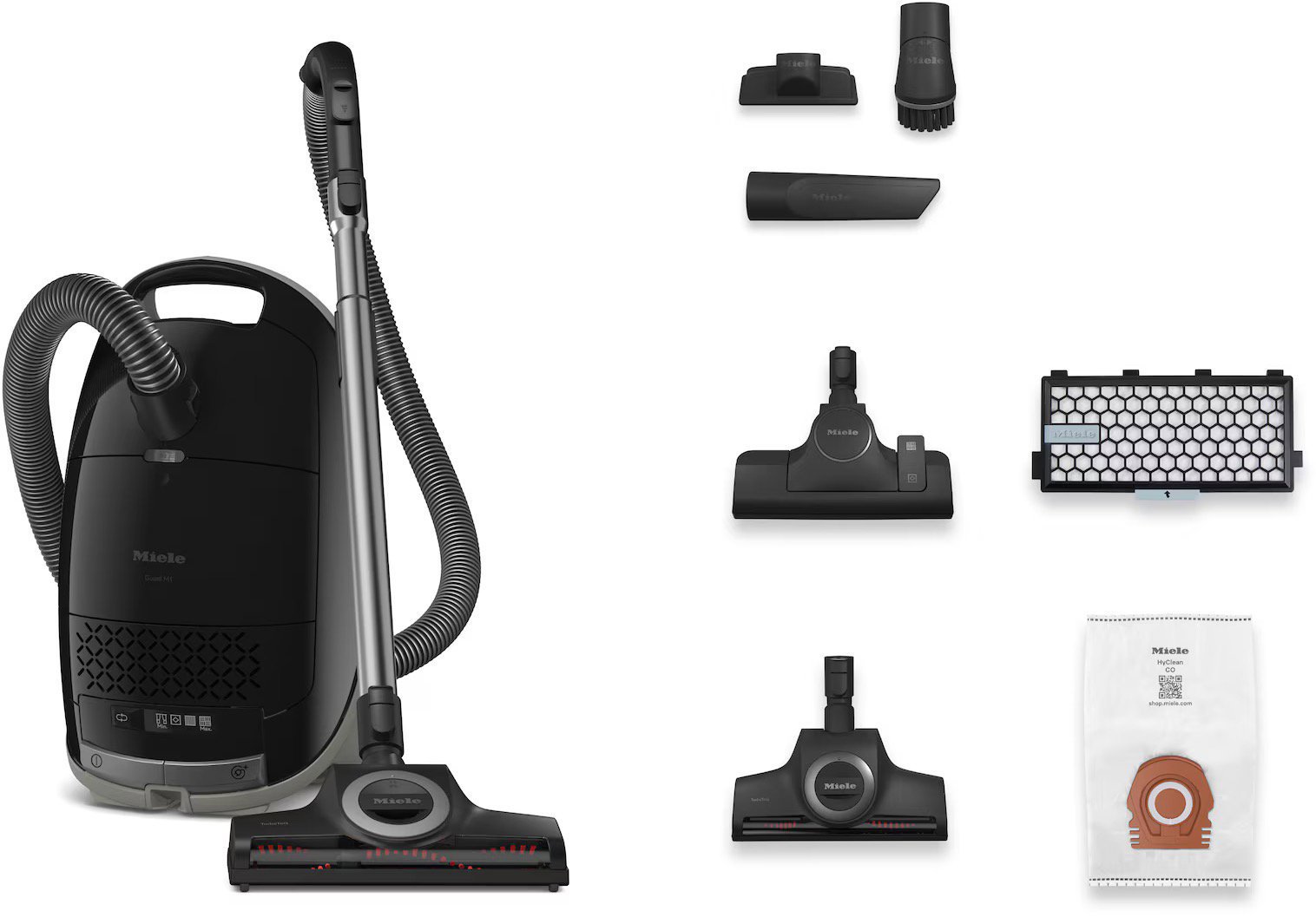 Miele Guard M1 Cat & Dog obsidian