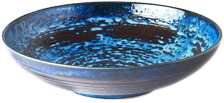 Made In Japan Servírovací mísa Copper Swirl 28 cm 1500 ml