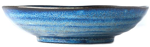 Made In Japan Velká mělká mísa Indigo Blue 21 cm 600 ml
