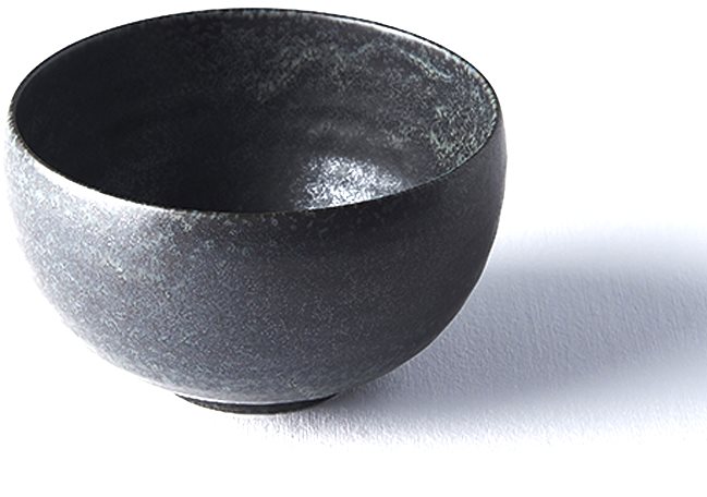 Made In Japan Malá miska černá 13 cm 500 ml