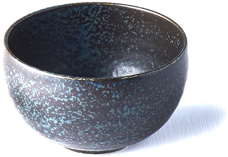 Made In Japan Miska ve tvaru U BB Black 11 cm 300 ml