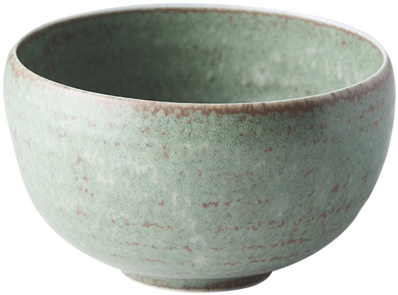Made In Japan Miska ve tvaru U Fade zelená 13 cm 500 ml