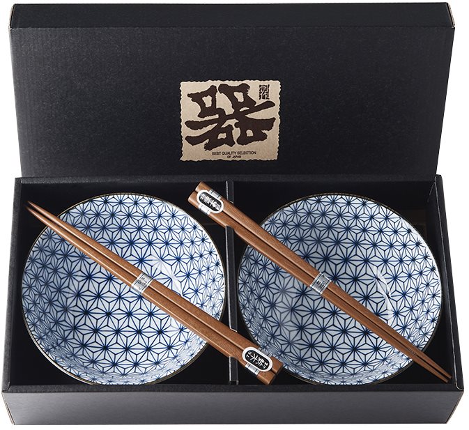 Made In Japan Set misek Starburst Design s hůlkami 400 ml 2 ks