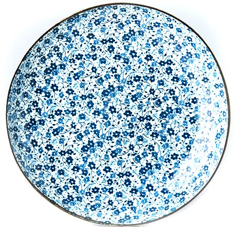 Made In Japan Mělký talíř Blue Daisy 23 cm