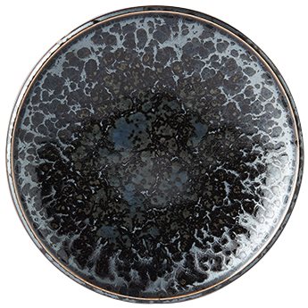 Made In Japan Mělký předkrmový talíř Black Pearl 17 cm