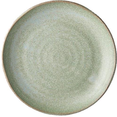 Made In Japan Talíř nepravidelného tvaru Green Fade, 1 ks, 24 cm