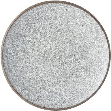 Jídelní talíř CRAZED GREY 25 cm, MIJ