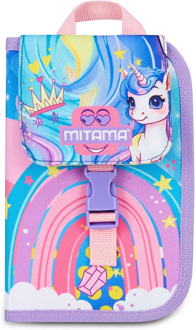 Penál Mitama 4zip Rainbow vybavený