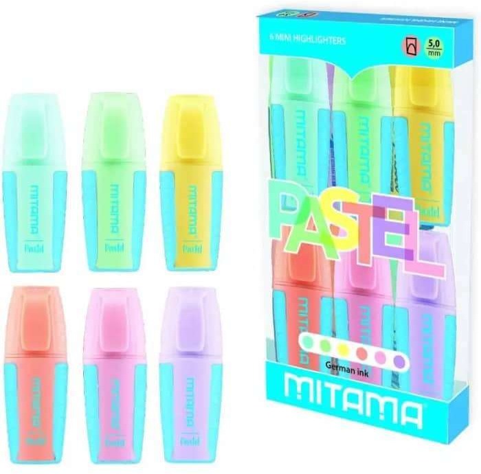 Mitama Mini Pastel 5 mm, 6 ks