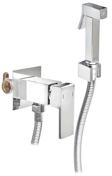 MIXXUS Bidetová baterie se sprškou Premium Kubus 002 (Inner)