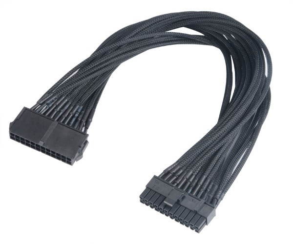 Akasa Flexa P24 0.4m - Kvalitní kabel s redukcí