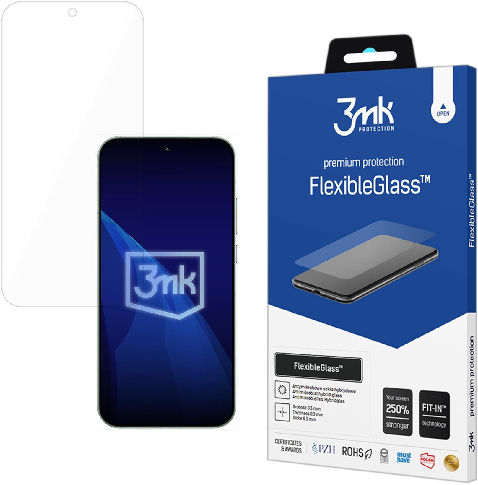3MK hybridní sklo FlexibleGlass pro Nothing Phone (3a) Lite