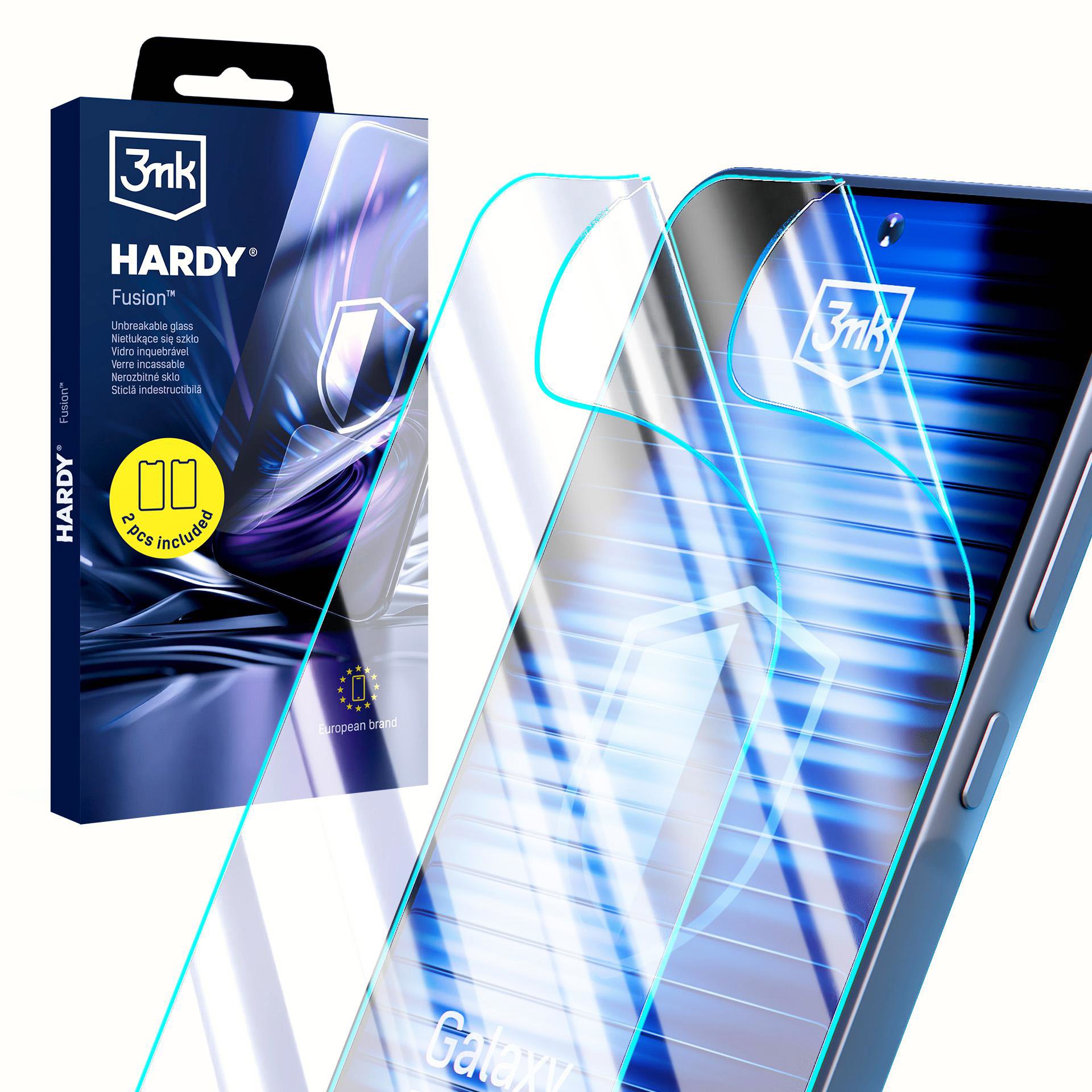 3MK hybridní sklo HARDY Fusion pro Samsung Galaxy A57 (2ks)