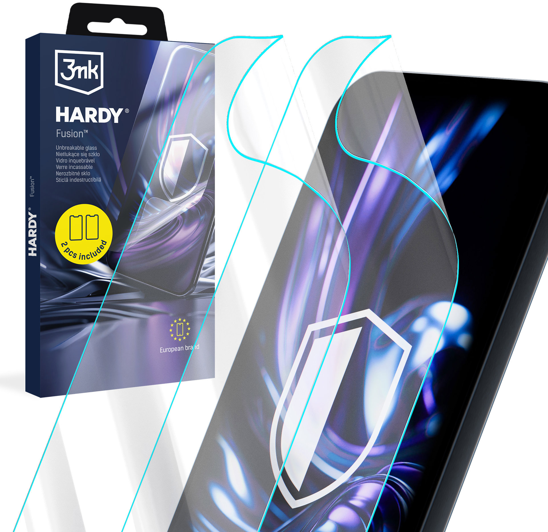 3MK hybridní sklo HARDY Fusion pro OnePlus Nord 5 (2ks)