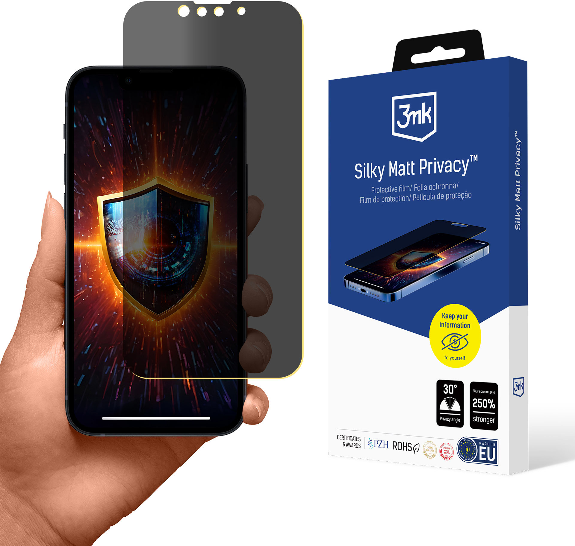 3mk Silky Matt Privacy pro Apple iPhone 13 Mini