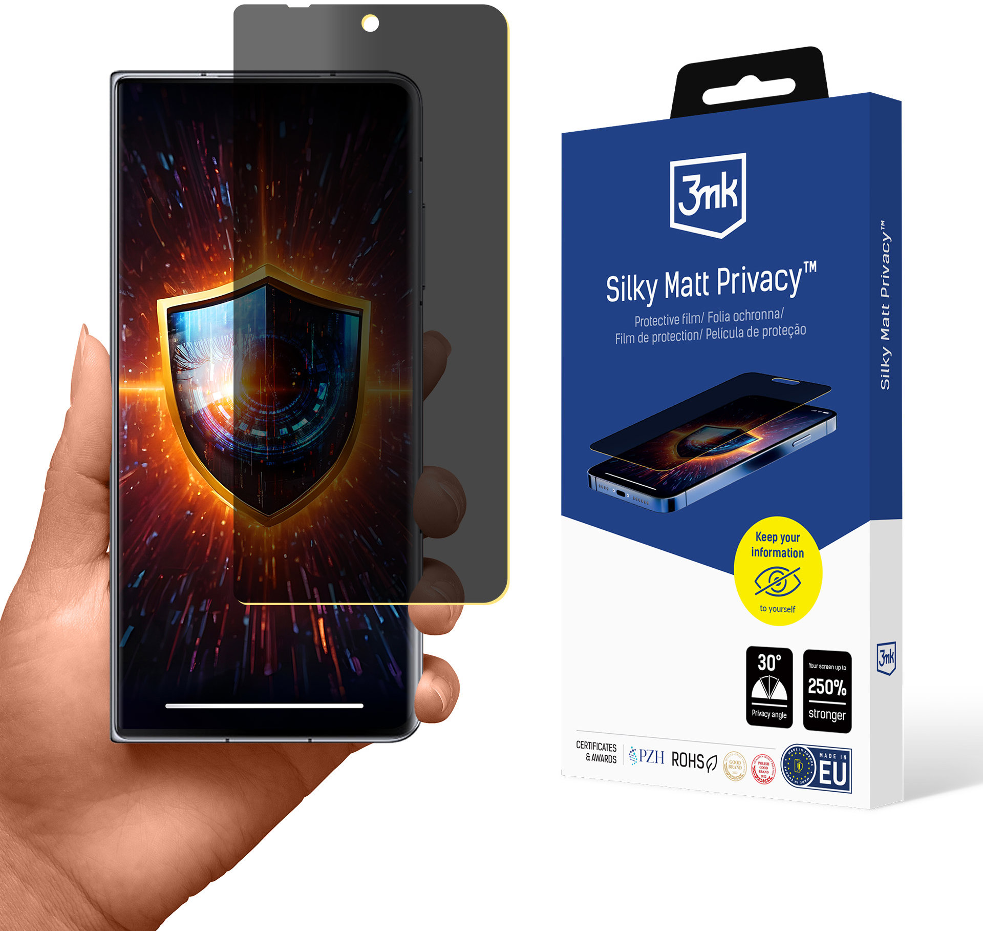 3mk Silky Matt Privacy pro Honor Magic V2
