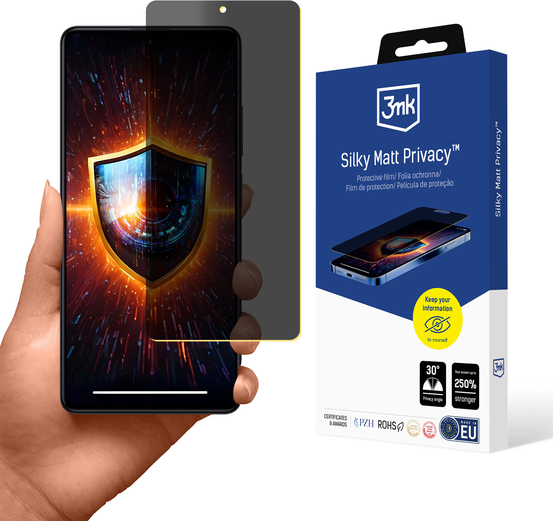 3mk Silky Matt Privacy pro Redmi Note 12 Pro