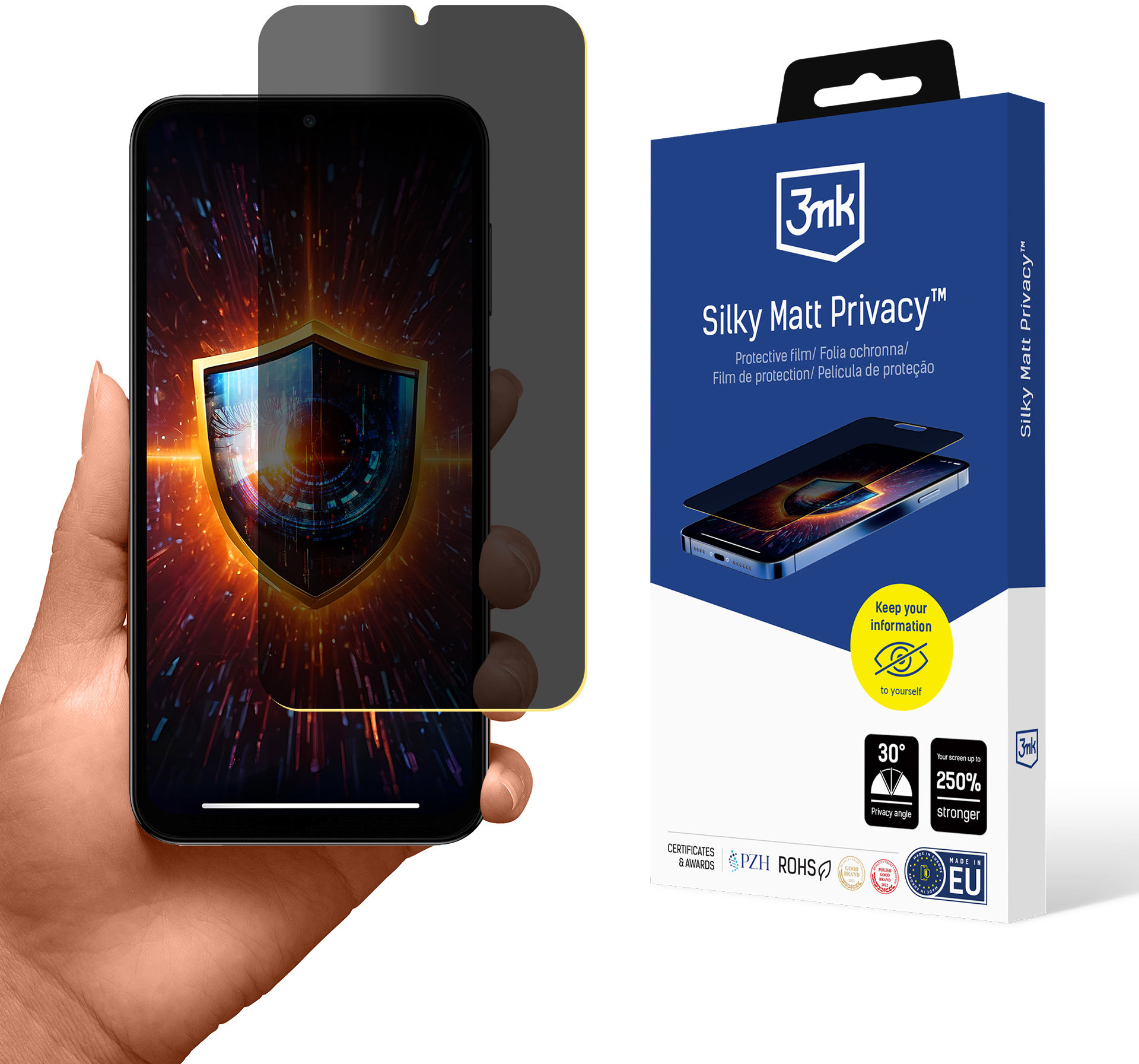 3mk Silky Matt Privacy pro Samsung Galaxy M15 5G
