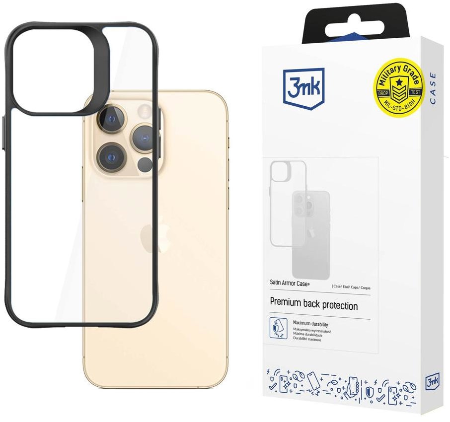 3MK Satin Armor Case+ pro Apple iPhone 13 Pro Max
