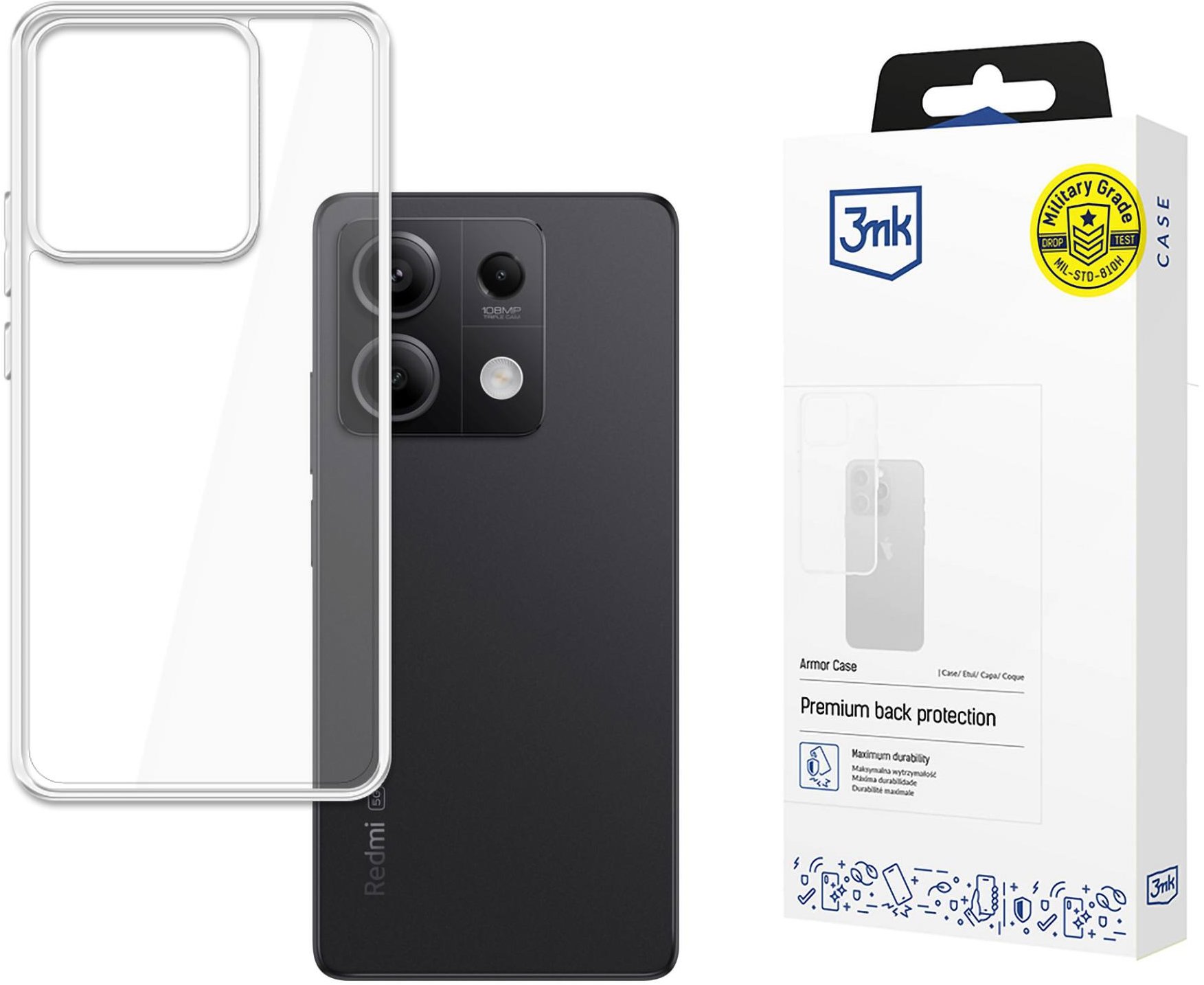 3MK Armor Case pro Redmi Note 13 5G