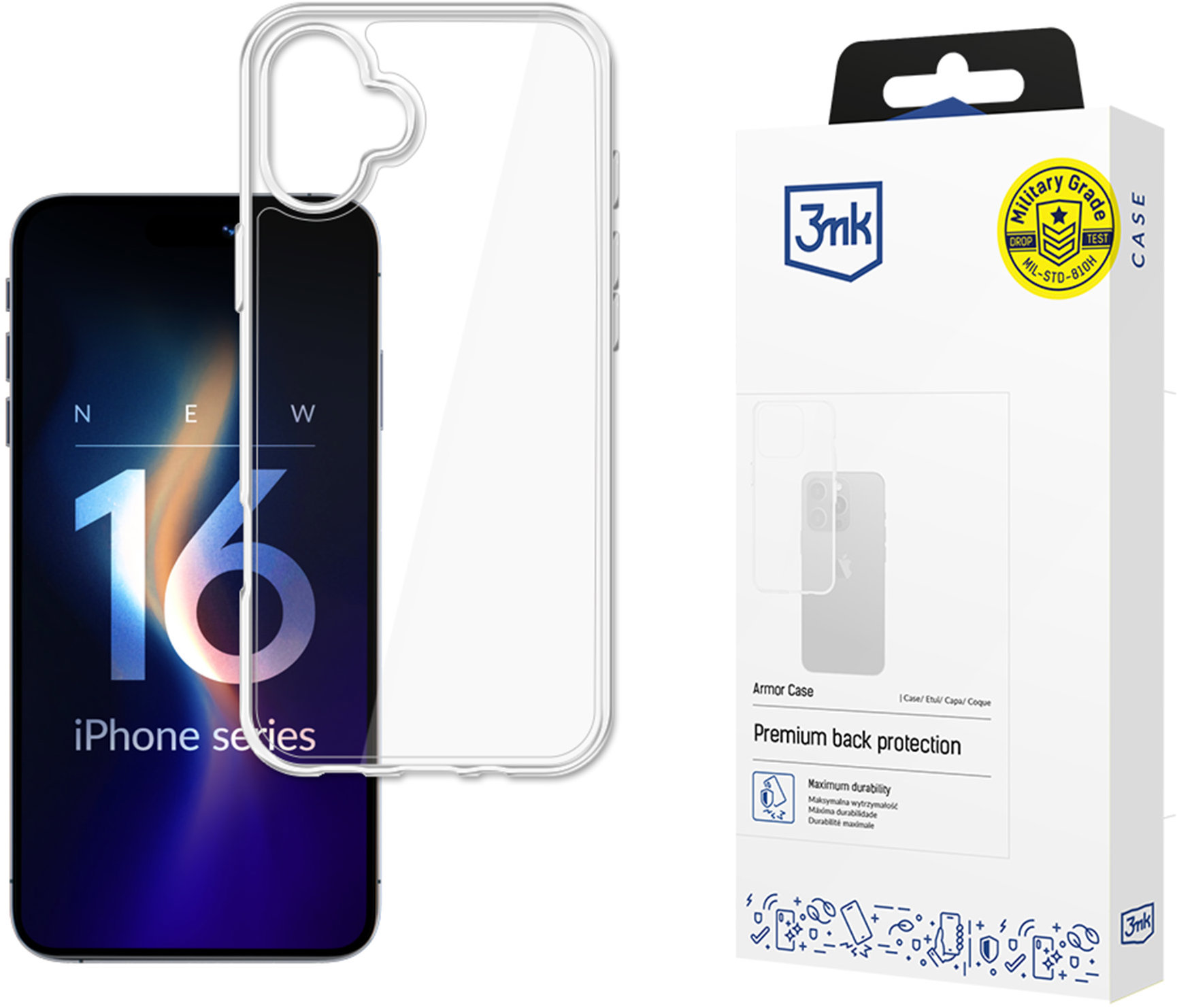 3MK Armor case pro Apple iPhone 16
