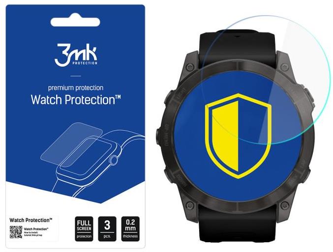 3MK Watch Protection hybridní sklo FlexibleGlass Garmin Fenix 7
