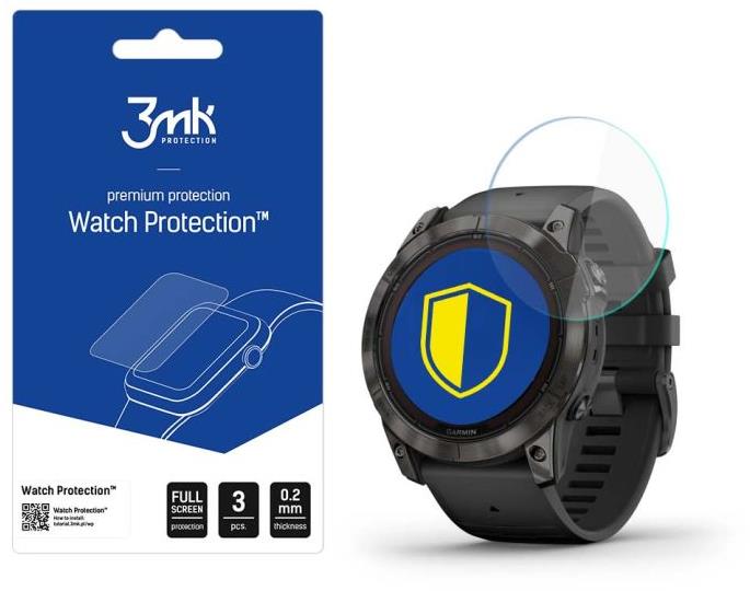 3MK Watch Protection hybridní sklo FlexibleGlass Garmin Fenix 7X 51mm