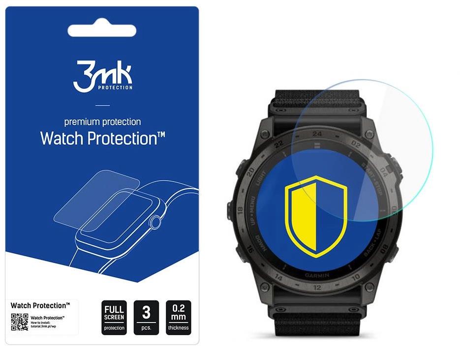 3MK Watch Protection hybridní sklo FlexibleGlass Garmin Tactix 7 AMOLED Edition