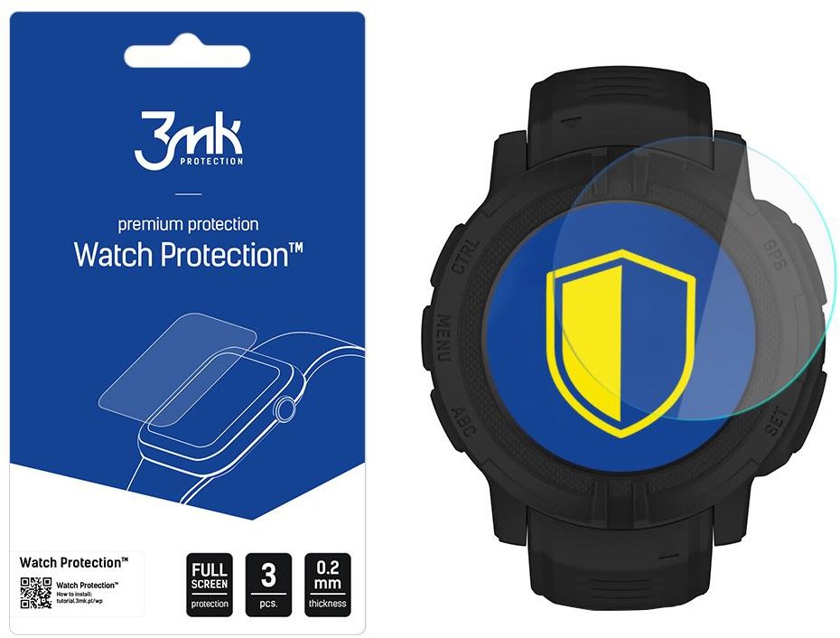 3mk Watch Protection FlexibleGlass pro Garmin Instinct 2/Solar