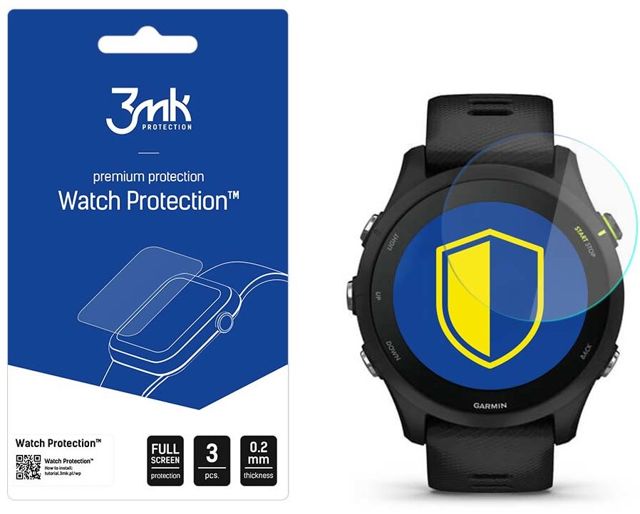 3mk Watch Protection FlexibleGlass pro Garmin Forerunner 255