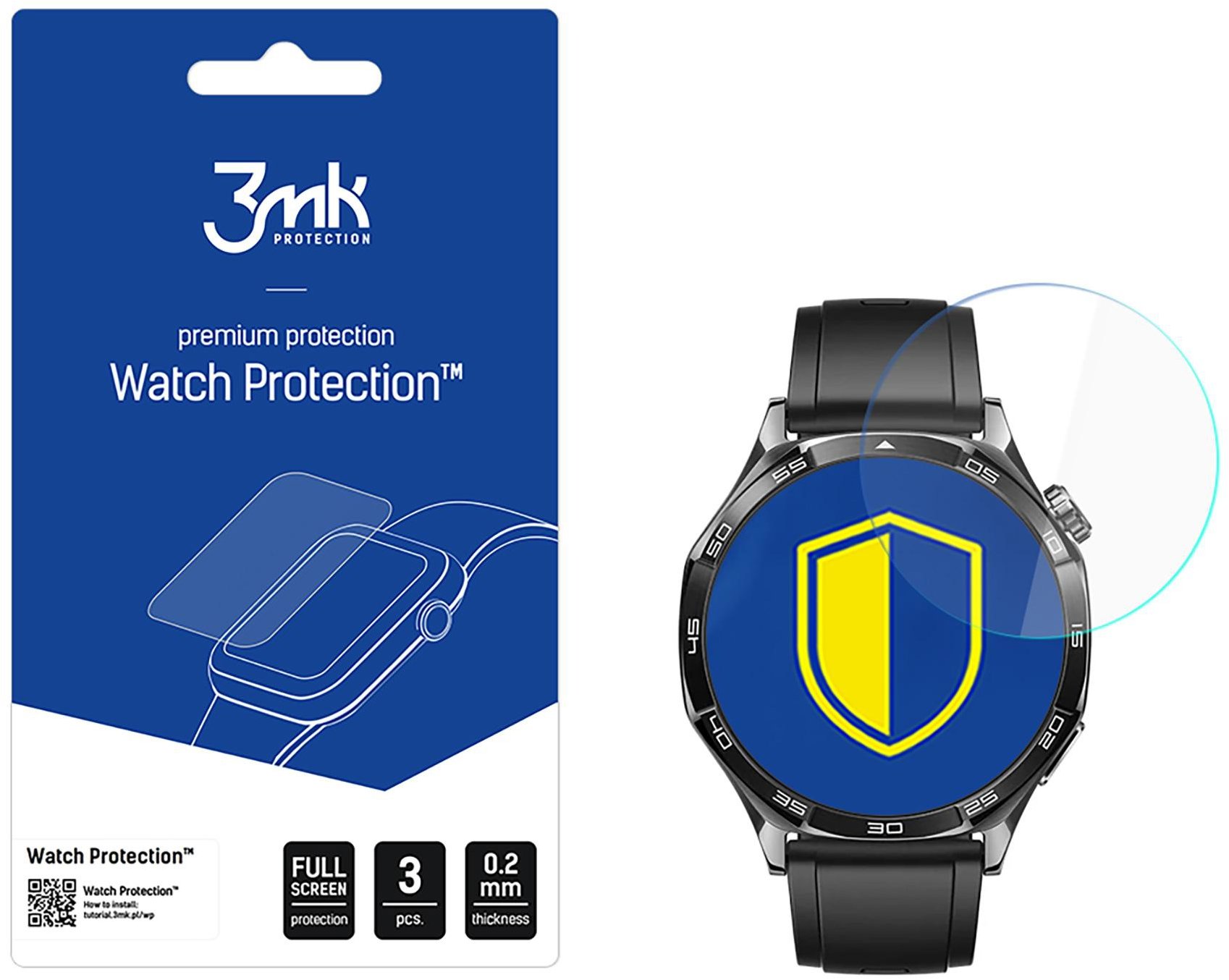 3mk Watch Protection FlexibleGlass pro Huawei Watch GT 5 Active 46mm