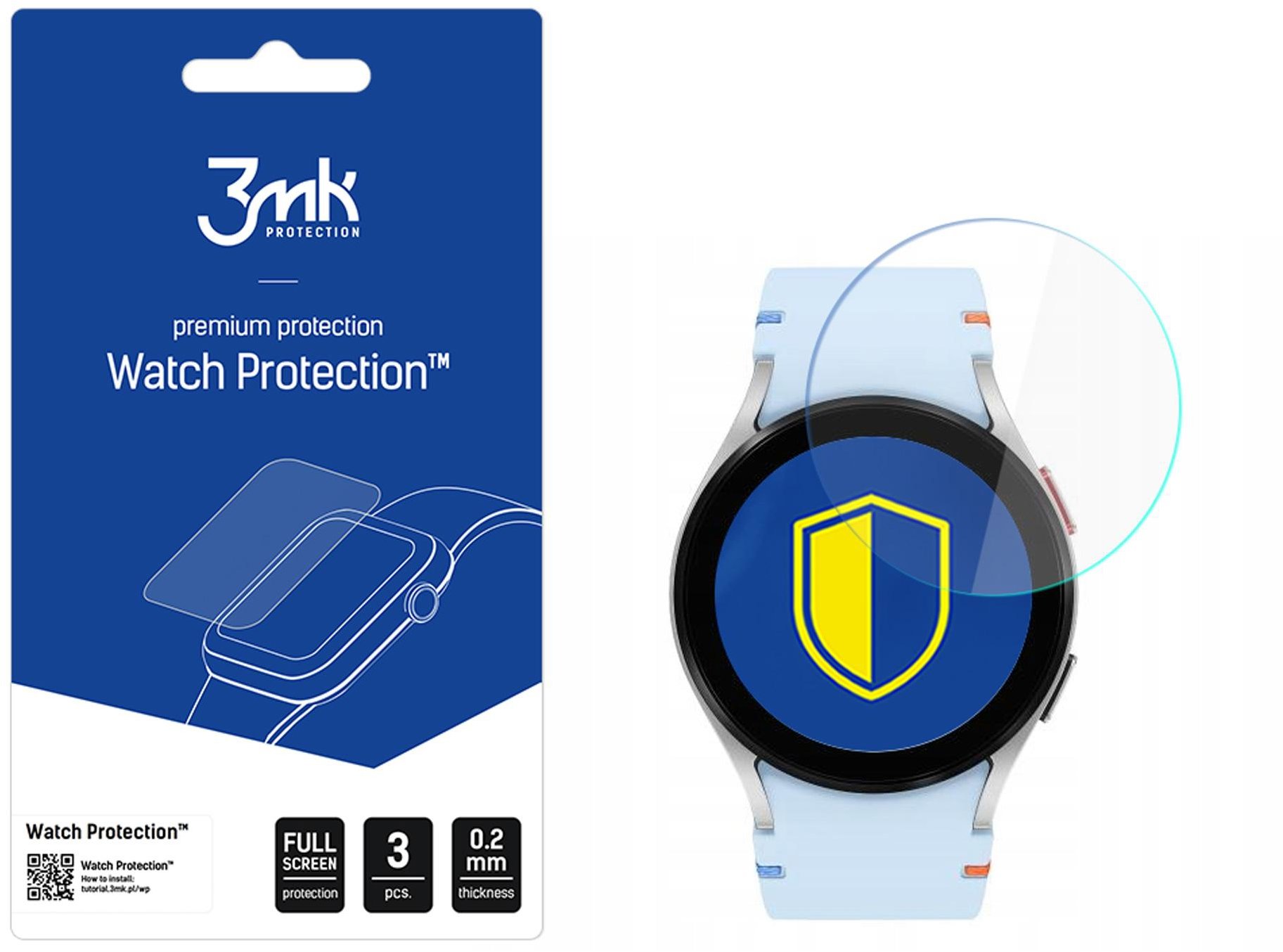 3mk Watch Protection FlexibleGlass pro Samsung Galaxy Watch FE 40mm
