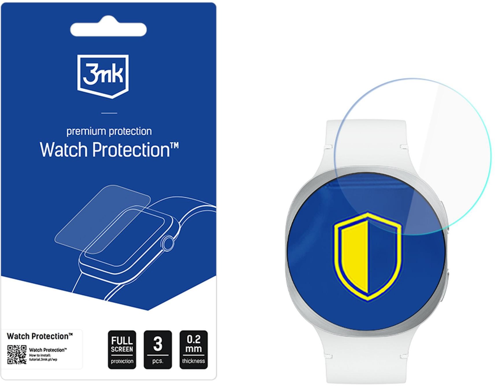 3MK Watch Protection FlexibleGlass pro Samsung Galaxy Watch 8 40mm