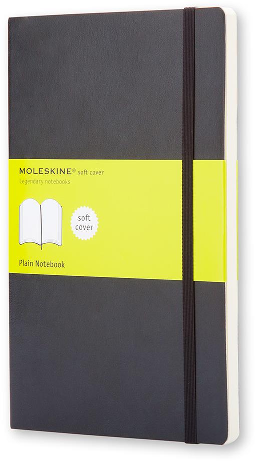 MOLESKINE XL zápisník s měkkými deskami v černé barvě