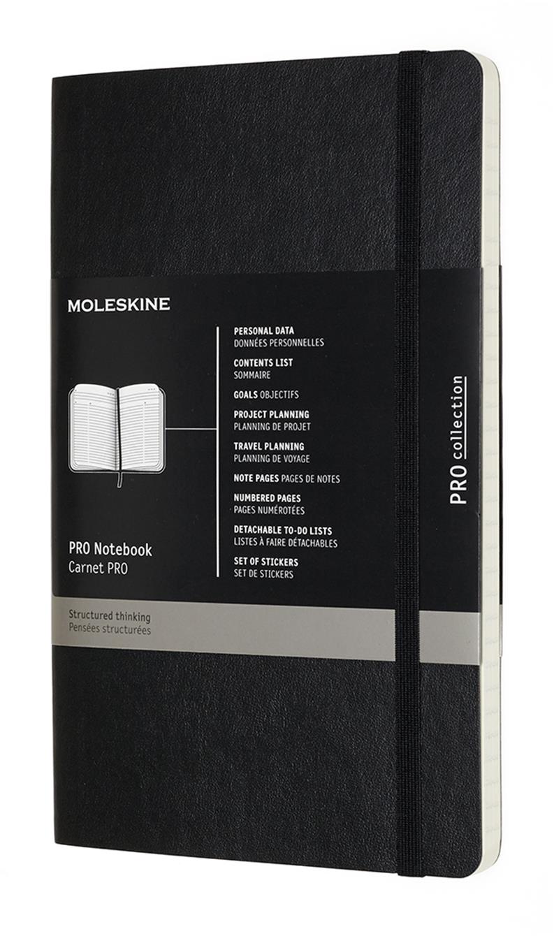 MOLESKINE Professional L, měkké desky
