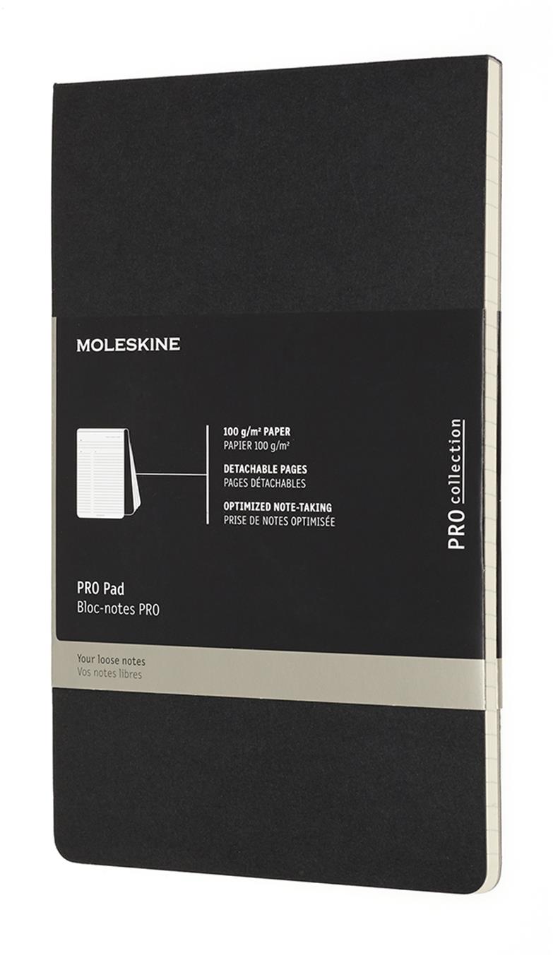 Profesionální zápisník MOLESKINE L s klasickým designem a moderními technologiemi.