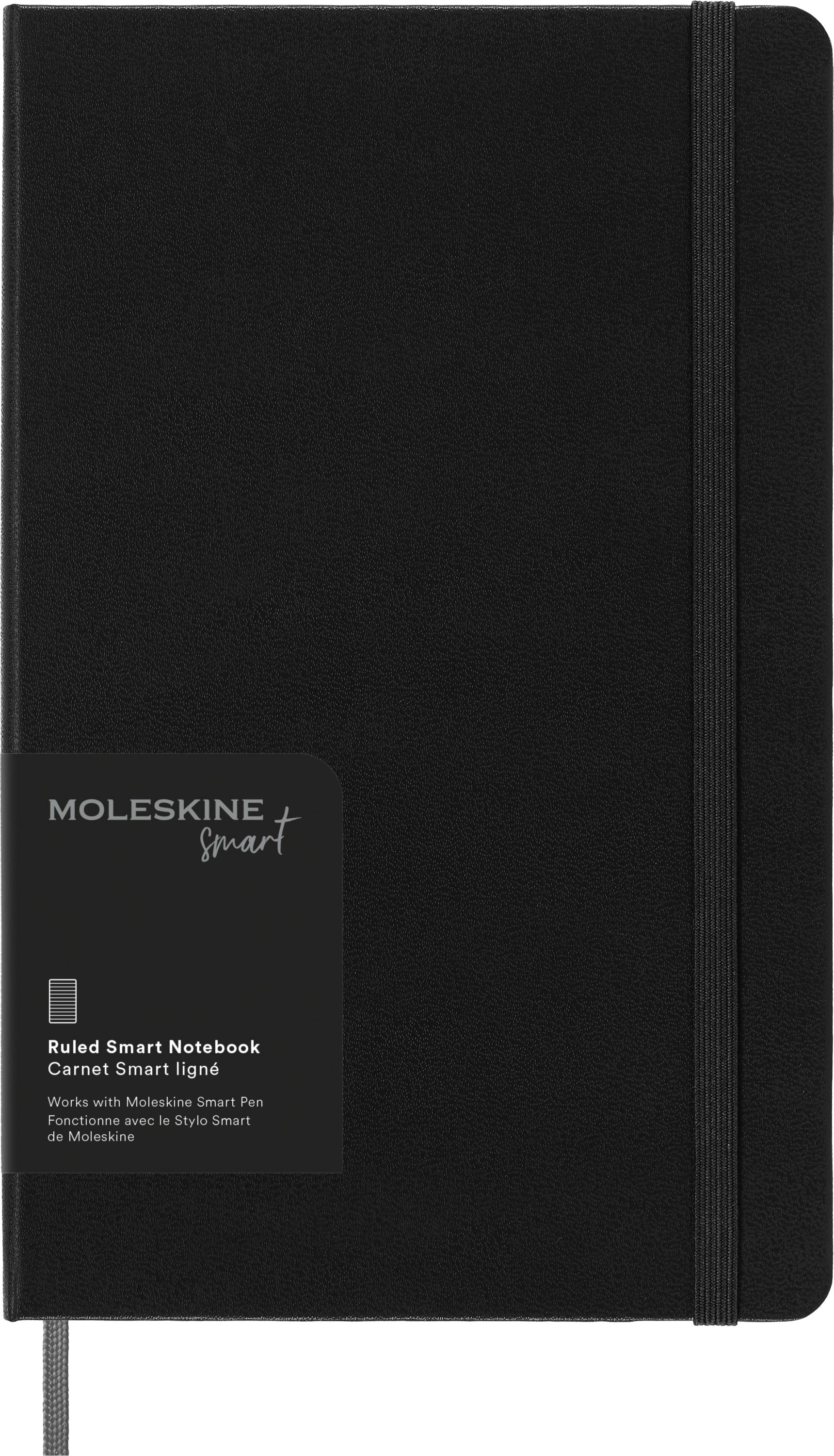 MOLESKINE Smart Writing XL - tvrdá deska s linkovaným systémem.