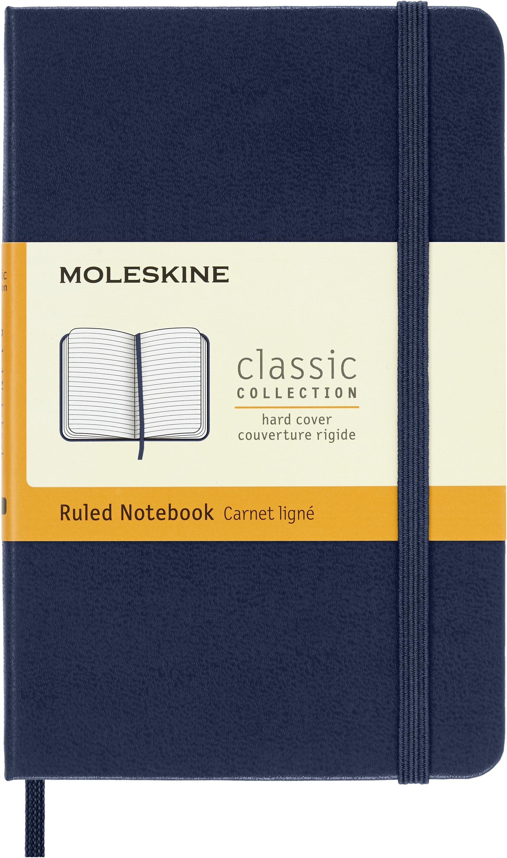 Moleskine S - zápisník s tvrdou deskou a linkovanou vazbou
