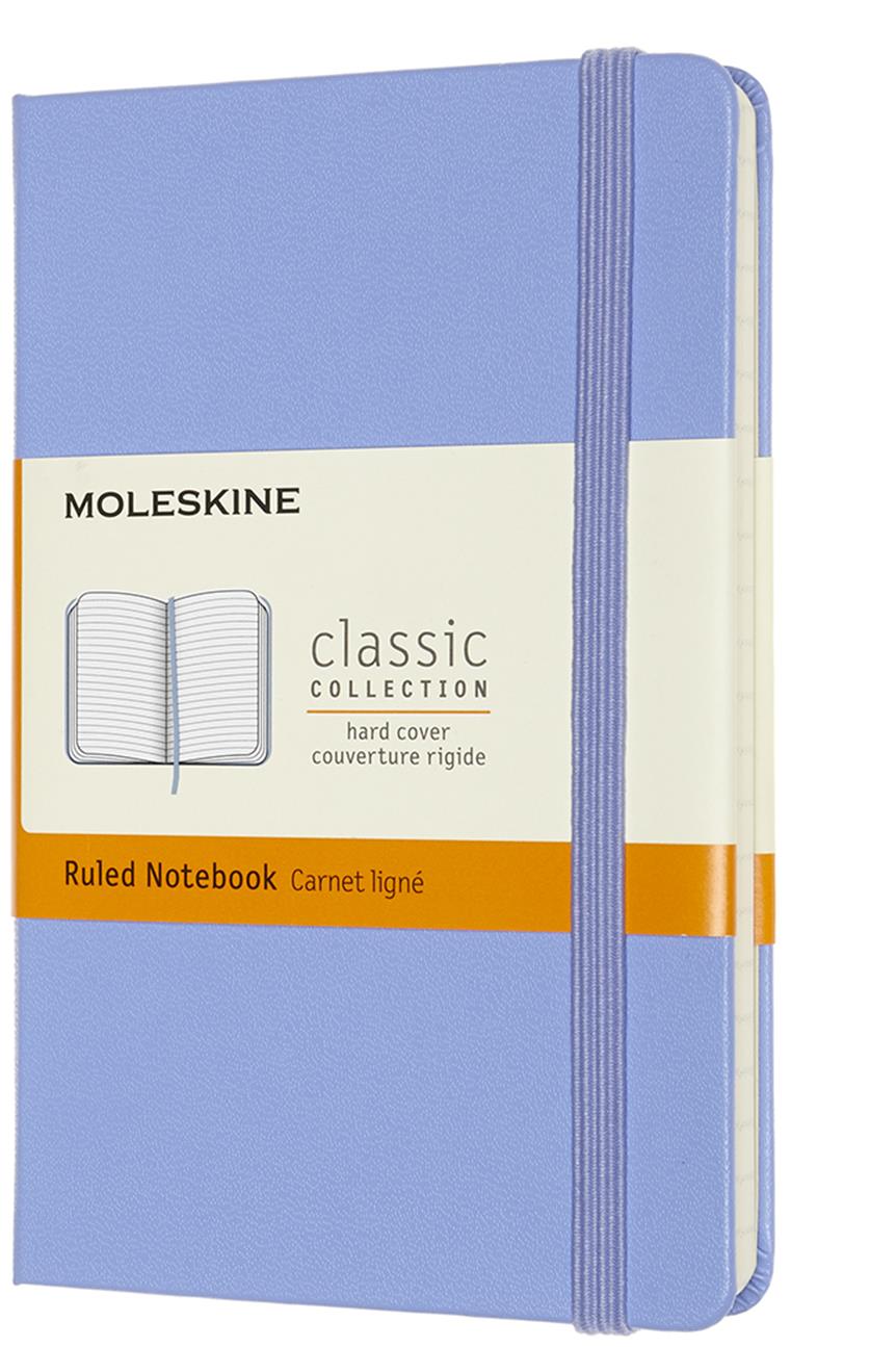 MOLESKINE S - Tvrdé desky, linkovaný, nebesky modrý