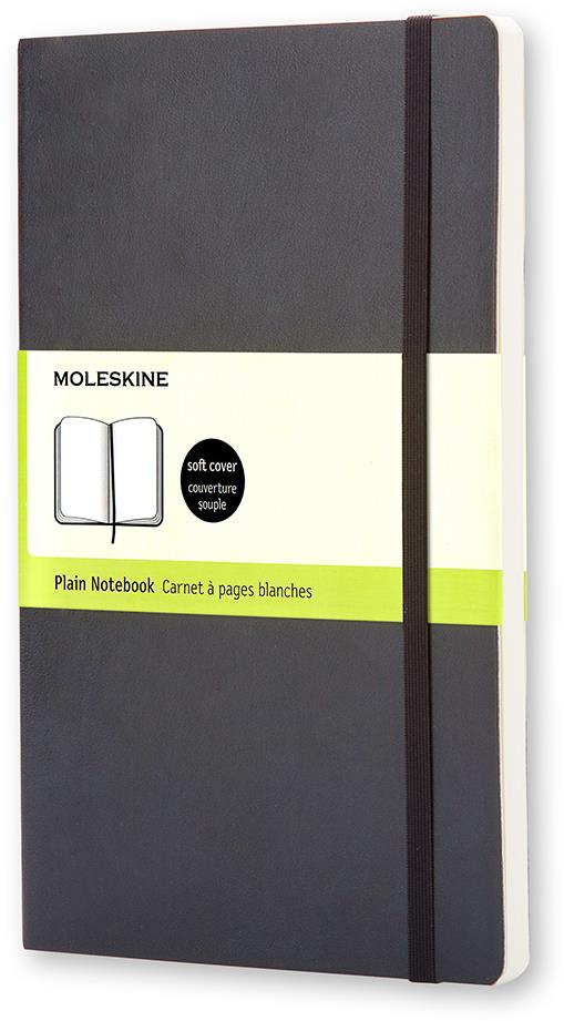 MOLESKINE XL zápisník s měkkými deskami v černé barvě