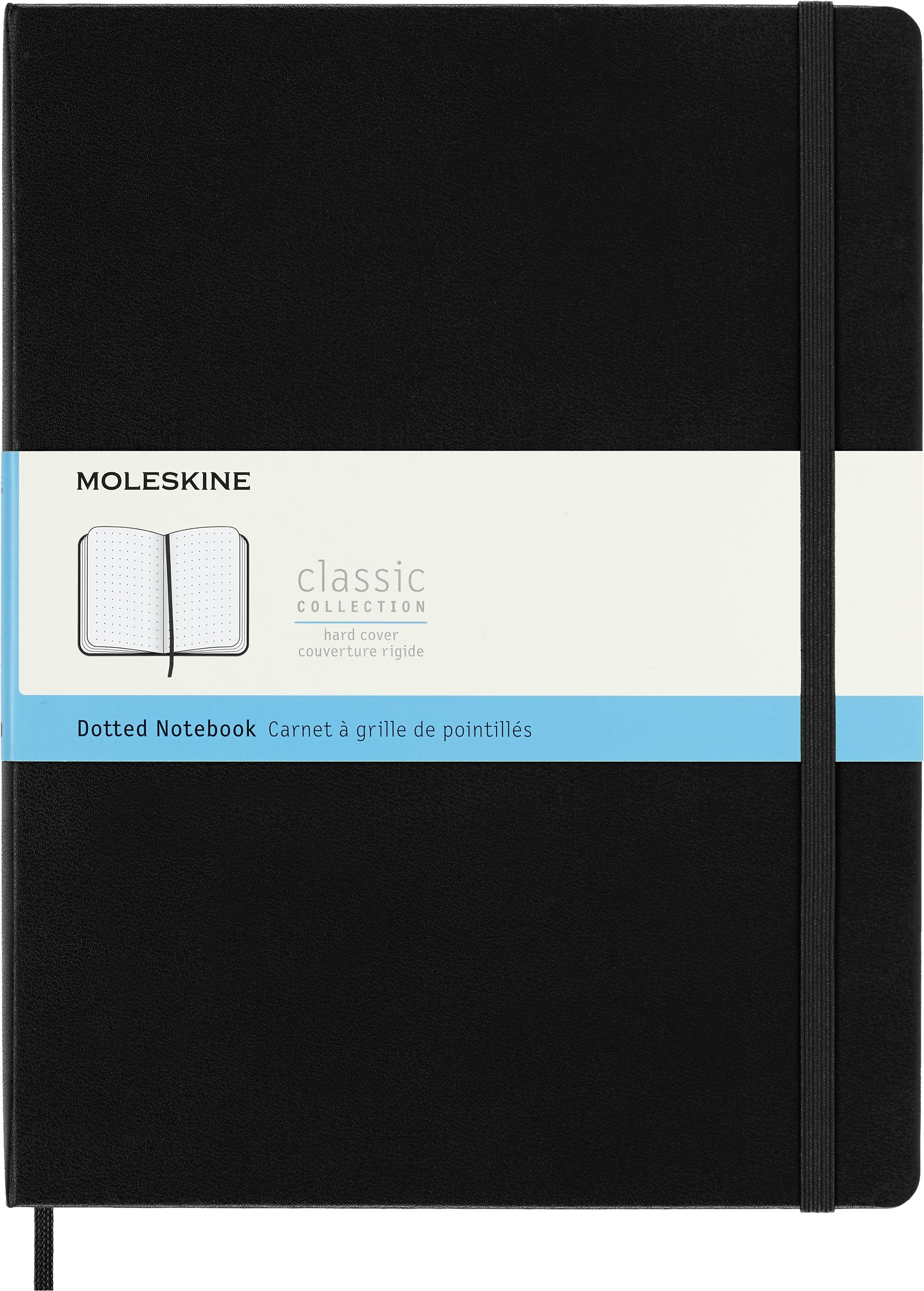 Moleskine S - zápisník s tvrdou deskou a tečkovaným papírem