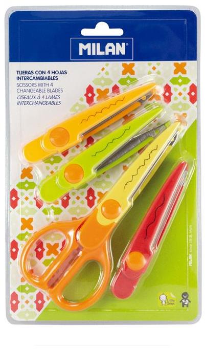 MILAN Zigzag - originální nůžky na papír