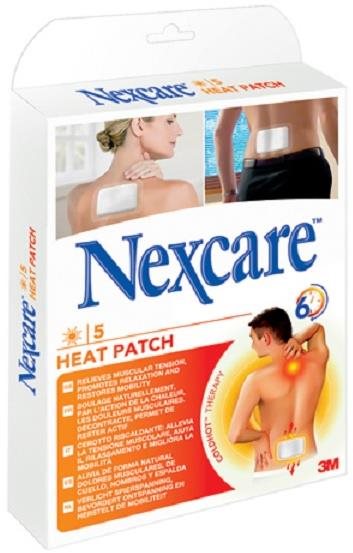 3M Nexcare Hřejivá náplast, 9,5 cm × 13 cm, 5 kusy v balení