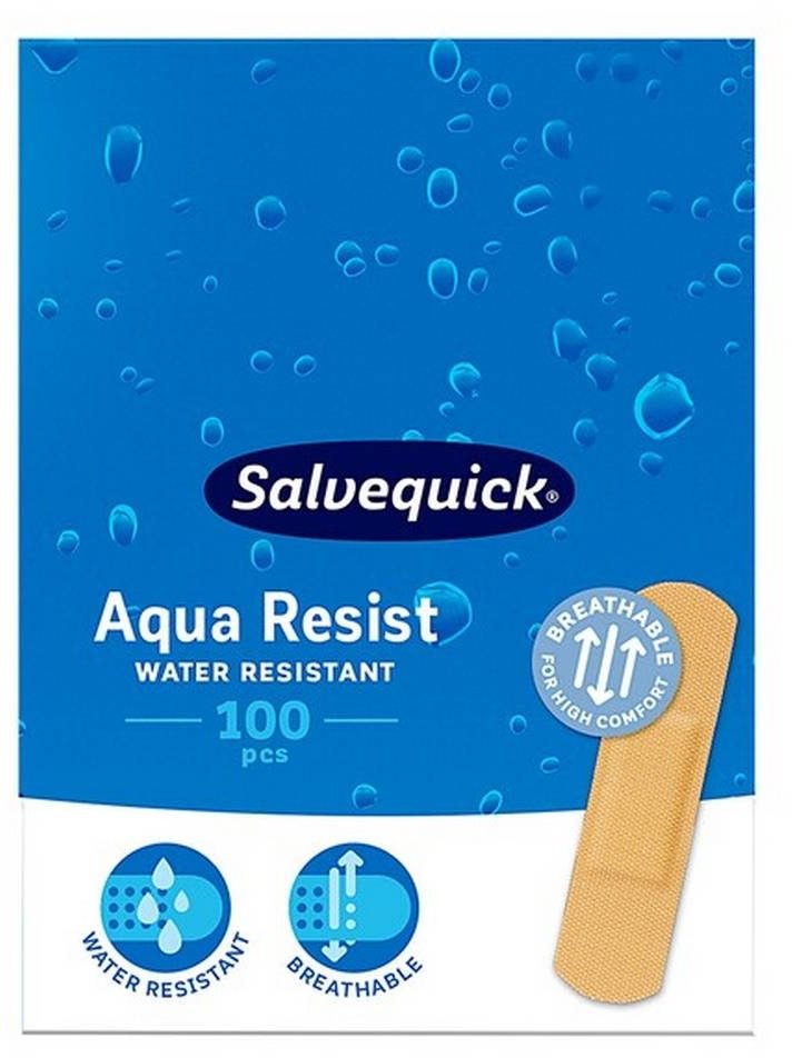 SALVEQUICK Náplast voděodolná - malá, 100 ks