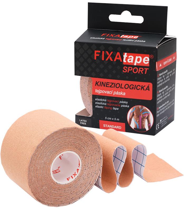 FIXAtape Kinesio Standard 5 cm × 5 m tělová 1 ks