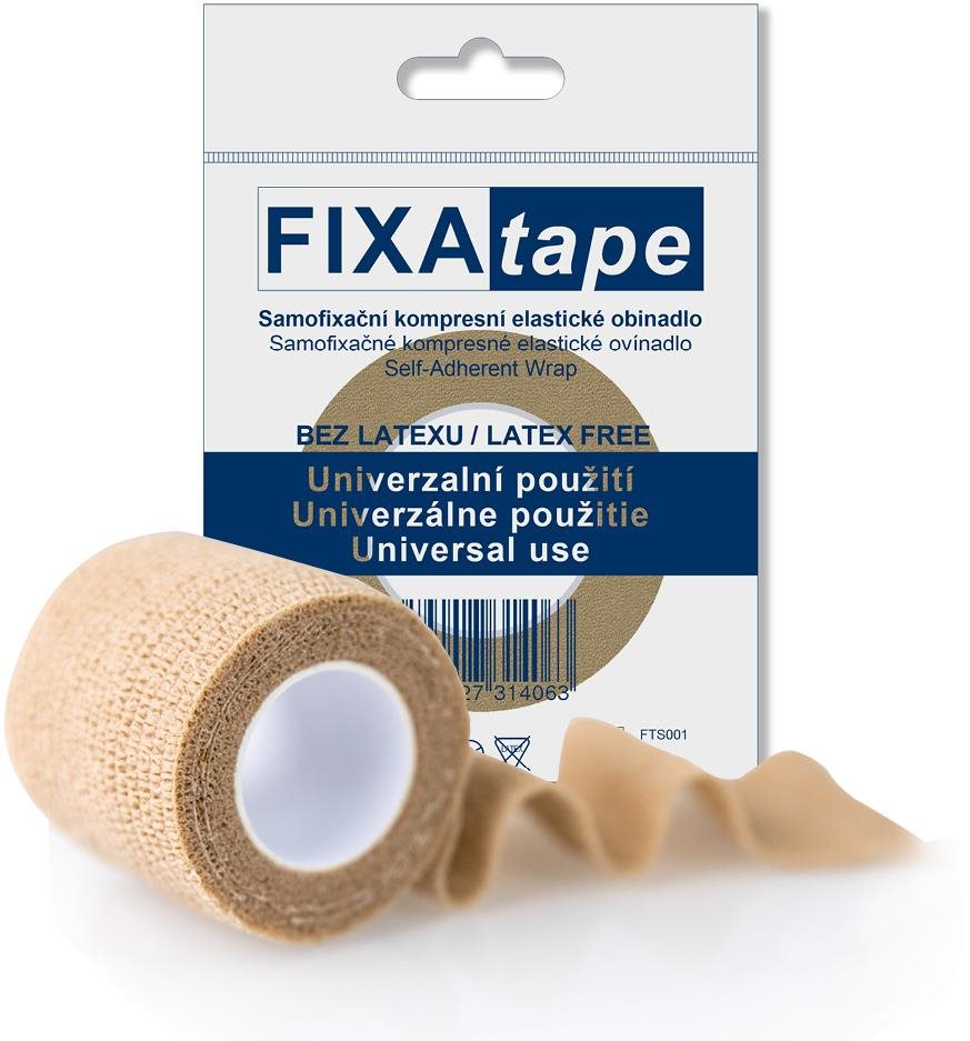 FIXAtape STRETCH 7,5 cm × 450 cm - samofixační elastické obinadlo (mix barev)